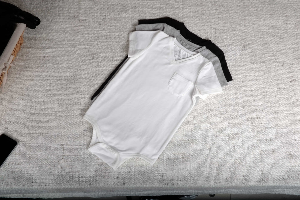 Baby V Neck T-Shirt Set
