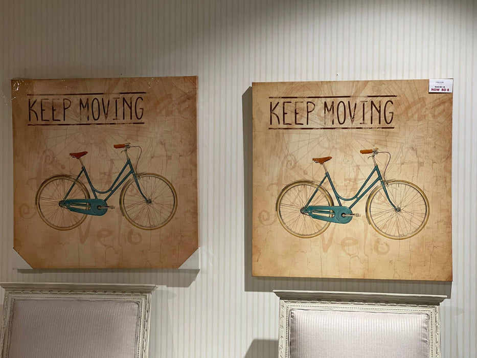 Bicycle Canvas Painting