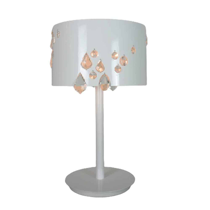 Coop White Table Lamp
