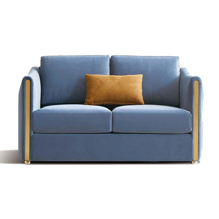 LUPO CLASSY VELVET GRAY SOFA