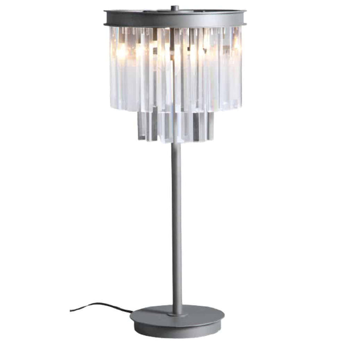 MIKE SILVER CRYSTAL TABLE LAMP
