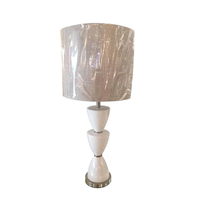 MORISON WHITE & GRAY  TABLE LAMP