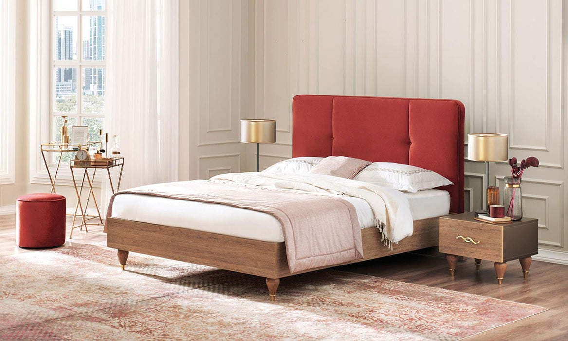 ROSSINA FABRIC BED WITHOUT STORAGE